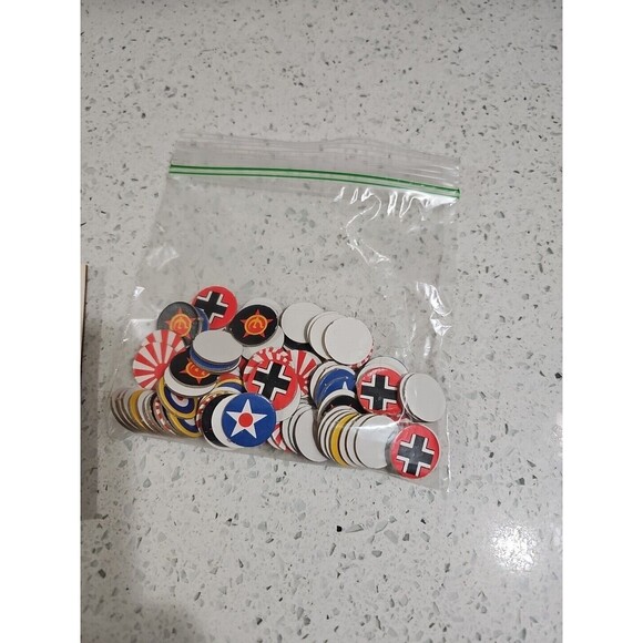 Axis & Allies Spring 1942 World At War Milton Bradley Gamemaster Series 1984 - Picture 11 of 16